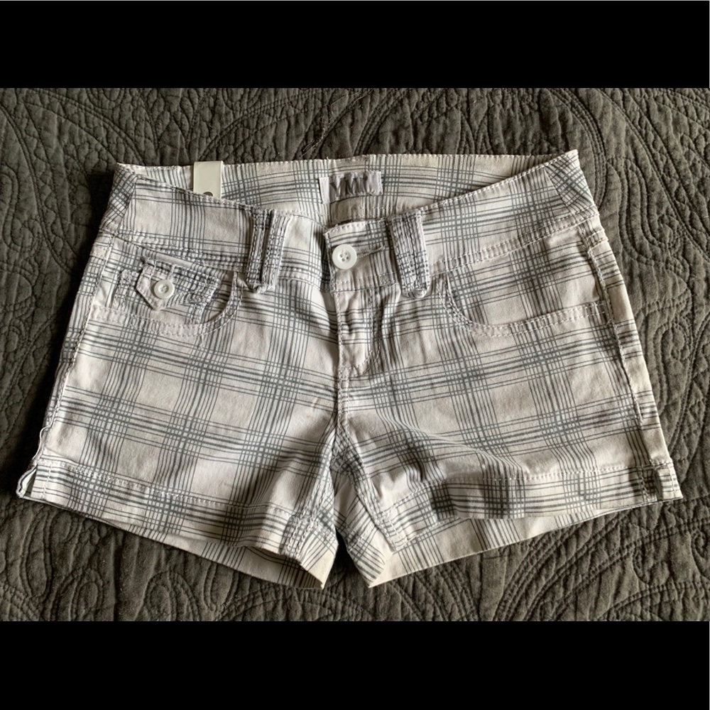 Plaid shorts